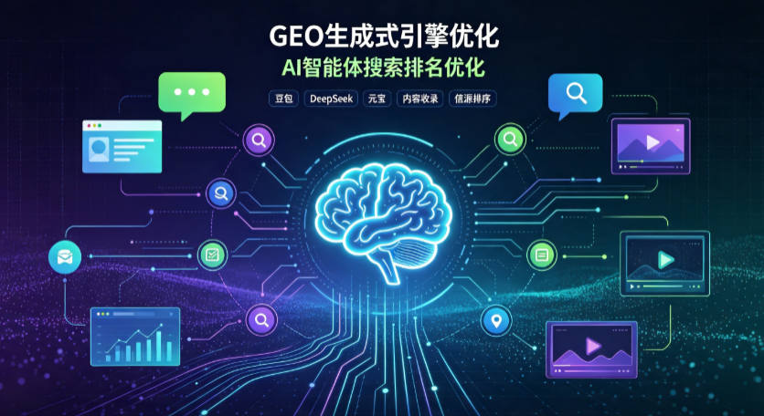 崇明县GEO 浪潮来袭：生成式引擎优化崛起，创作者争抢豆包、DeepSeek、元宝智能体流量入口