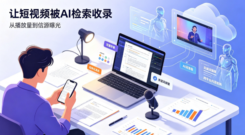 崇明县短视频创作者新必修课：吃透 GEO 优化，让抖音内容被豆包、DeepSeek、元宝智能体收录
